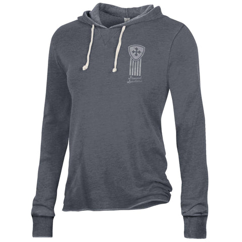 Day Off Hoodie in Washed Black by Athletic Apparel (Adult)