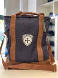 Canvas Messenger Tote Bag by Satchels New York