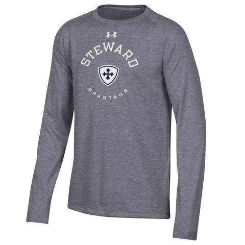 Tech Long Sleeve Tee by Under Armour (Youth)