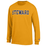 "STEWARD" Basic LONG Sleeve Tee by Champion (Youth and Adult)