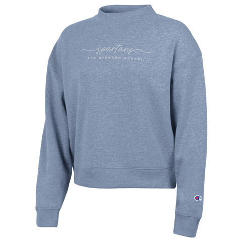 Crew/Mock Neck Sweatshirt by Champion