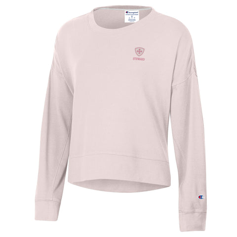 Sueded Crew Sweatshirt - Slightly Cropped - by Champion (Adult)