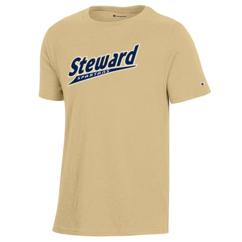 Jersey Cotton Tee by Champion - Vegas Gold (Youth)