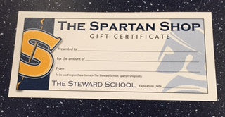 Spartan Shop Gift Certificate