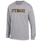 "STEWARD" Basic LONG Sleeve Tee by Champion (Youth and Adult)