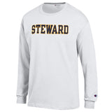 "STEWARD" Basic LONG Sleeve Tee by Champion (Youth and Adult)