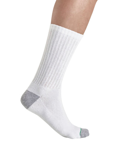 White Crew Sport Socks