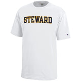 "STEWARD" Basic SHORT Sleeve Tee by Champion (Youth and Adult)